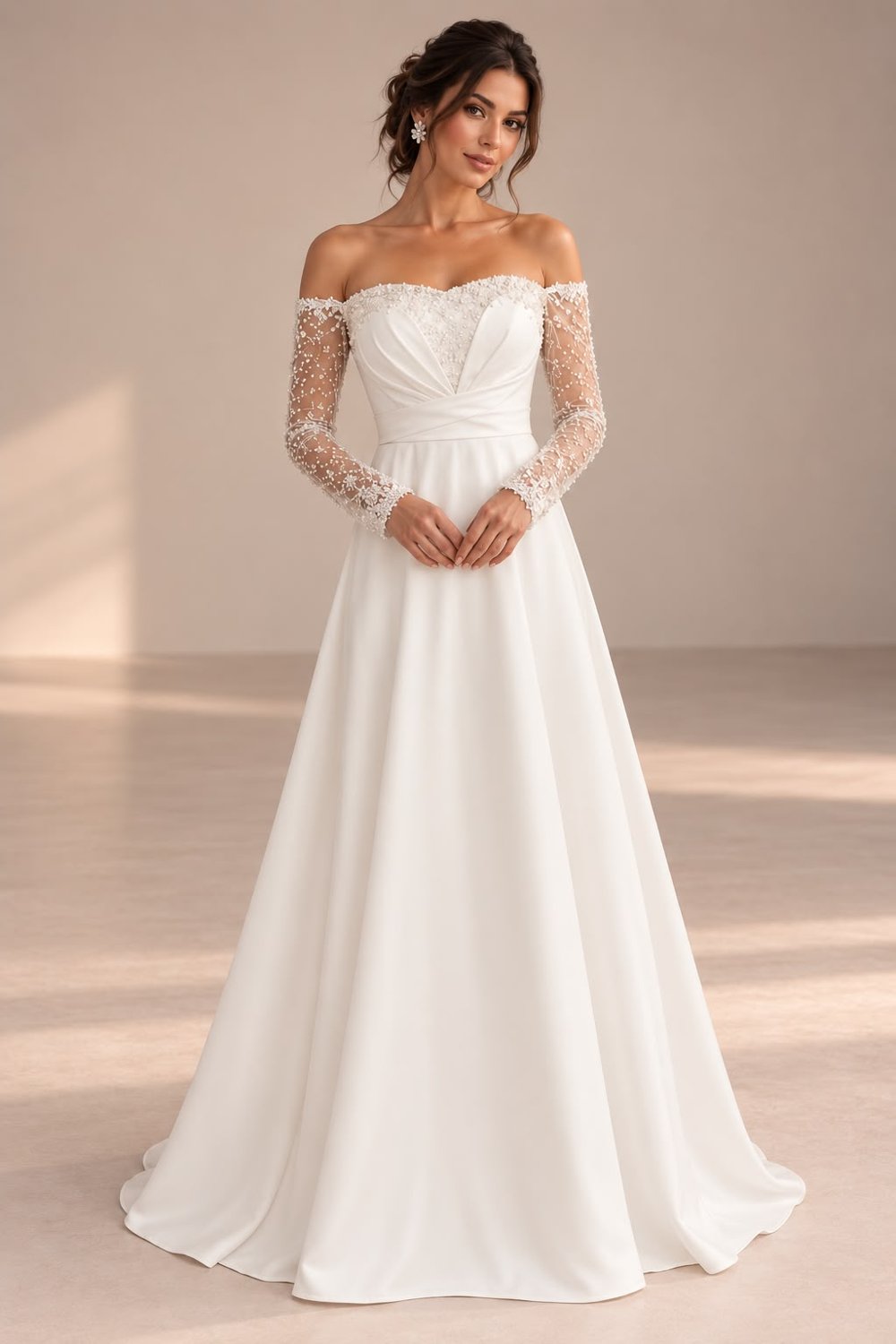 The bridal dress Sisi